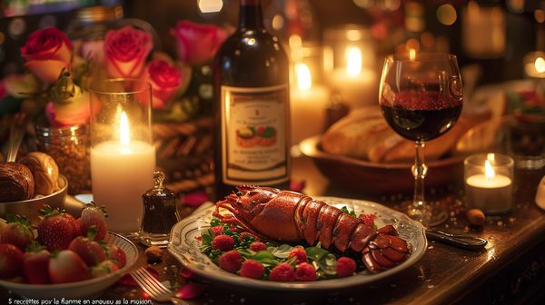 5 recettes pour raviver la flamme avec un repas en amoureux à la maison