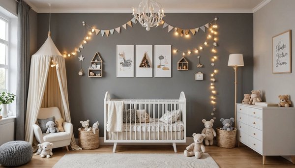 Idées lumineuses pour concevoir une chambre bébé pratique et chaleureuse